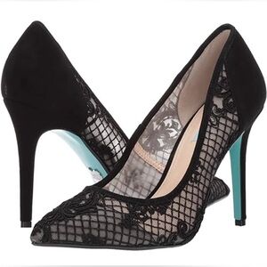 Betsey Johnson | Blue- Nessa high heeled/pumps, shoes. Size: 9.5M